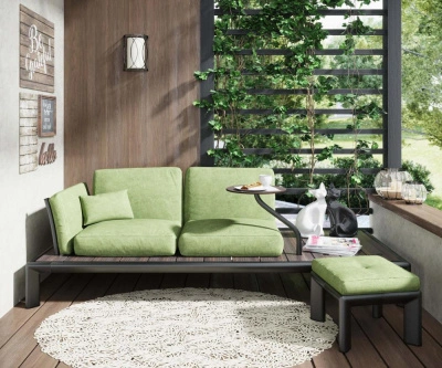 Диван «Лаундж пад» (1/2/2/1/кр)