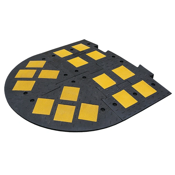 Лежачий полицейский ИДН-1100-2 Концевой элемент Композит черный