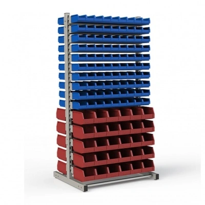 Стеллаж двусторонний №90 (1835х950х760)