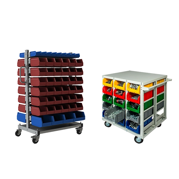 Plastelo успешно реализовал партию двусторонних стеллажей