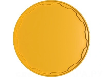 Крышка круглая для ведра ВП 11к, ВП 15к, ВП 20в, желтая, код: 16694