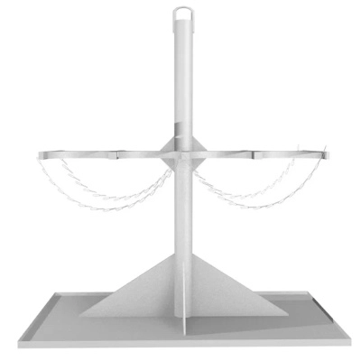 Стойка для баллонов ПБП-07-03 1300x680x1340 мм Серый