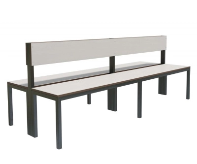 Скамейка для раздевалок «Фортран Дуо» двухсторонняя