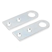 Проушина д/нав.замков 18х50 прямая цинк d10мм пара (200) Упакованная