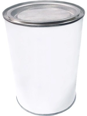 Банка жестяная с покрытием 1 литр, арт. БЖ 1 с покрытием, код: 21999