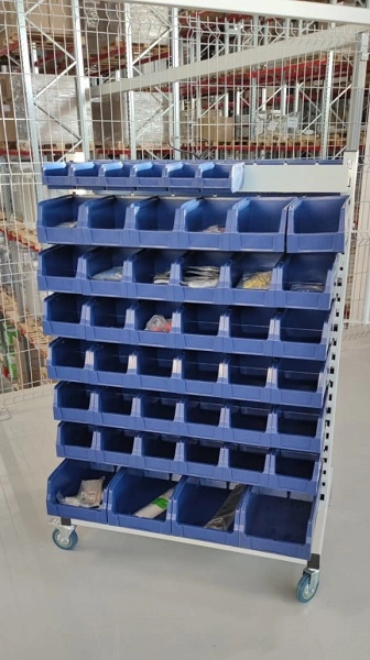 Стеллаж мобильный № 222