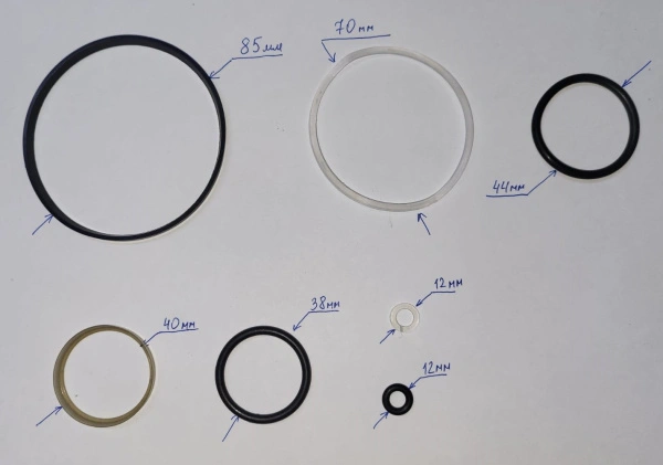Набор манжет для трубогибов 12 т