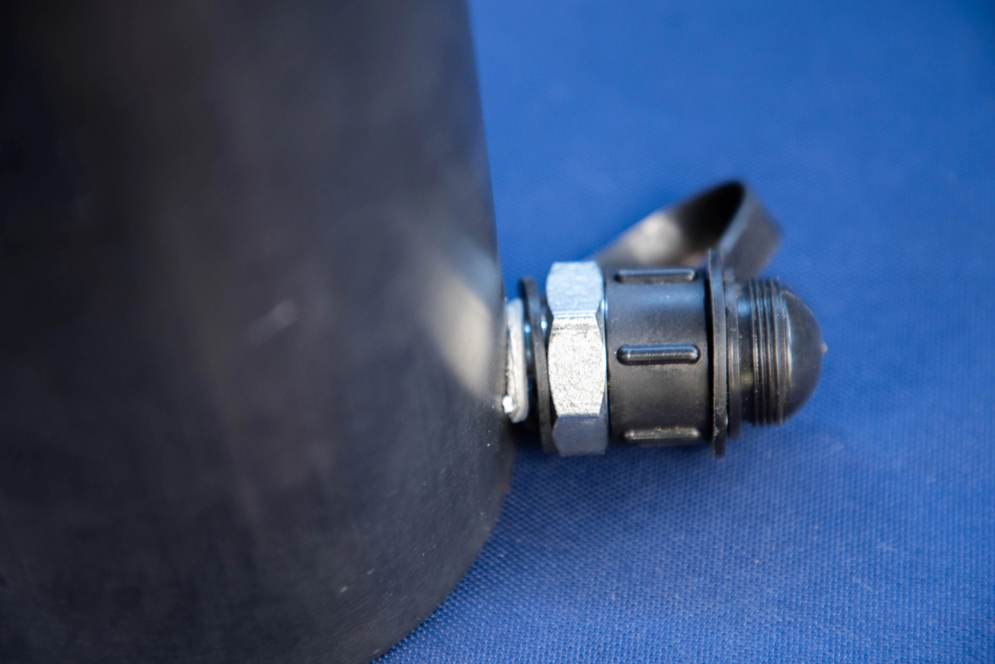 Домкрат гидравлический алюминиевый TOR ДГА30П150 30 т