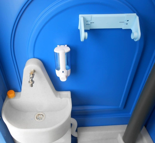 Туалетная кабина «Экономный Евростандарт Люкс» с пластиковым поддоном 