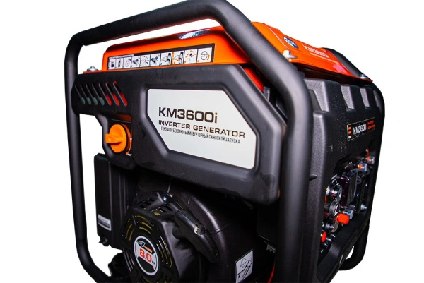 Генератор бензиновый инверторный 3,6 кВт 220В 12 л с электростартером TOR KM3600i