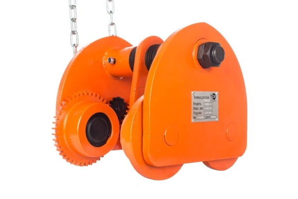 Тележка для тали TOR Тип В (GCL) 3Х3 с механизмом передвижения