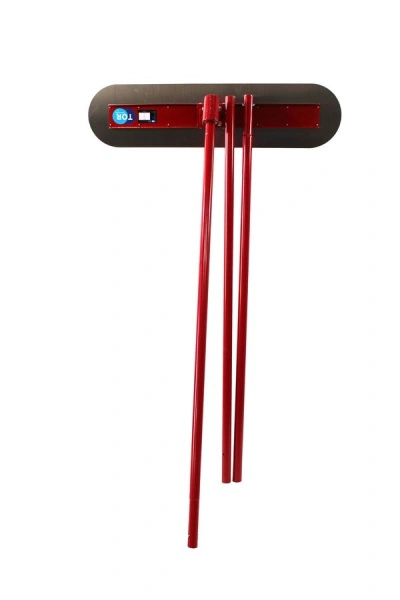 Гладилка для бетона нержавеющая сталь, лезвия 1200 х 300 мм, ручка 1800 мм TOR DMZ-B30