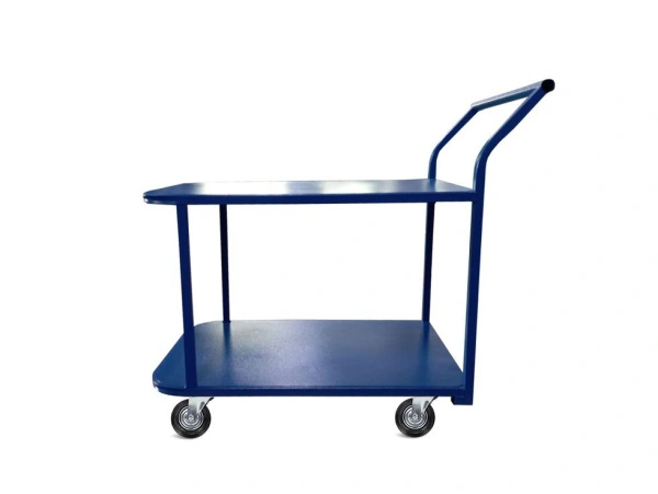 Тележка платформенная TOR ТП-2Я (600х900) 2х-ярусная (125мм)