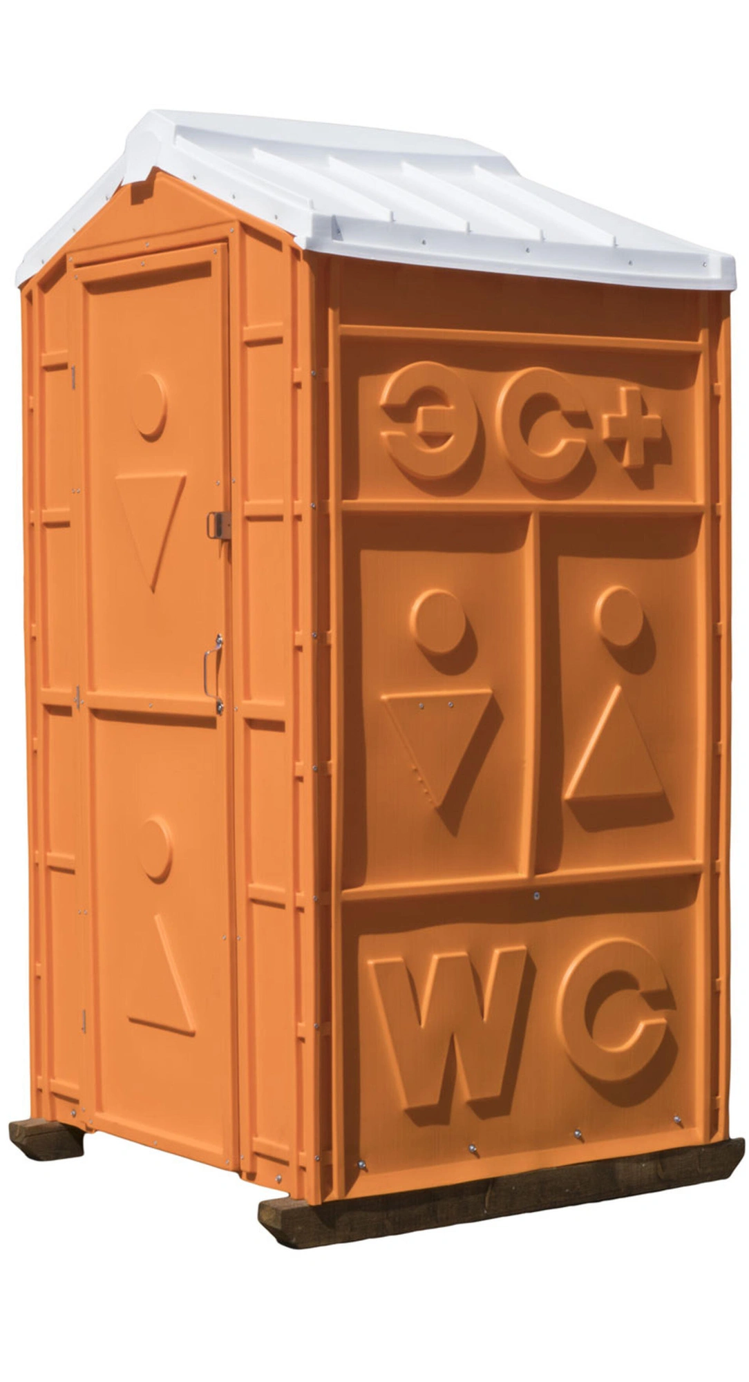 Туалетная кабина «Дачник» с деревянным поддоном (бак 150 литров)  