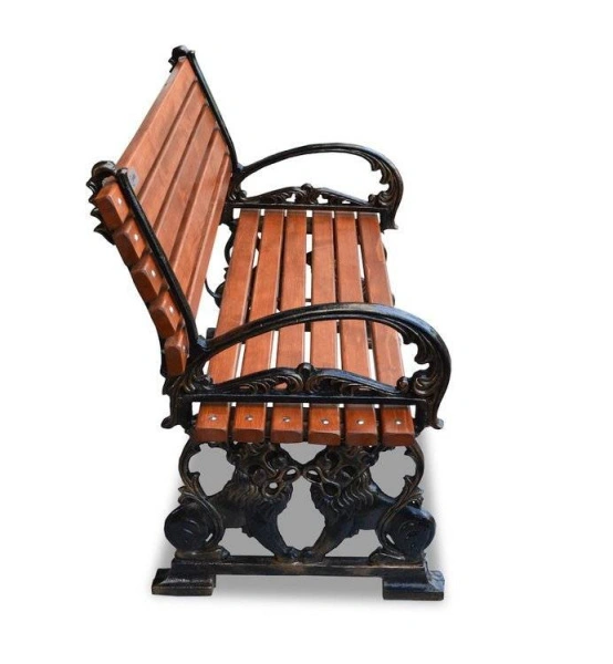 Скамейка чугунная «Львы» 2,0 м (2 опоры)