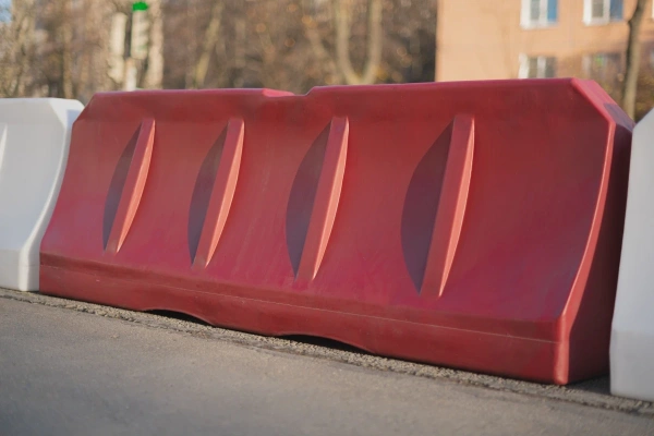 Дорожный блок 1200 белый