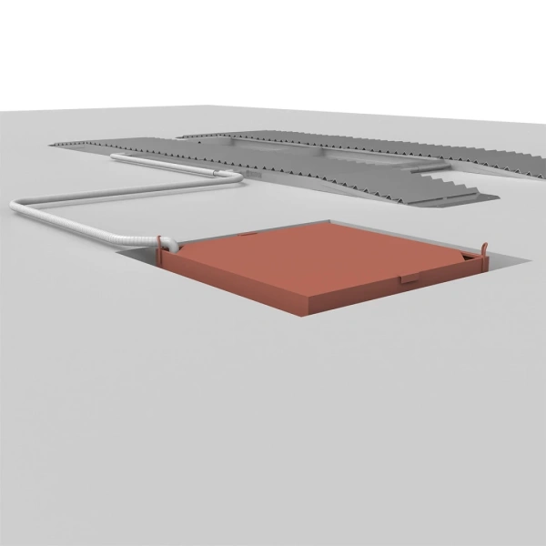 Эстакада металлическая Каскад Комфорт, разборная, 6м, усиленная, грузоподъемность 70т, серая