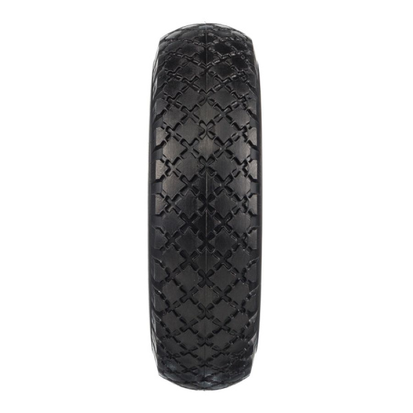 Колесо Стелла-техник 1120-255-3 диаметр 260мм, вспененный полиуретан, игольчатый подшипник под ось 25мм, грузоподъемность 70кг