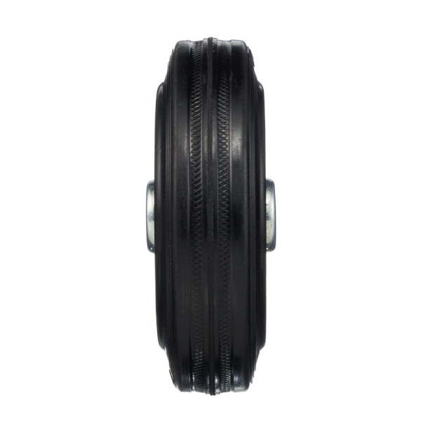 Колесо Стелла-техник 4000-100 диаметр 100мм, под ось 12мм, грузоподъемность 70кг, резина, металл